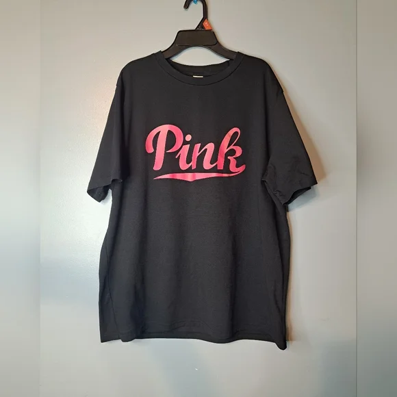 Temu pink t-shirt. Size 1xl 100% polyester - Picture 1 of 3